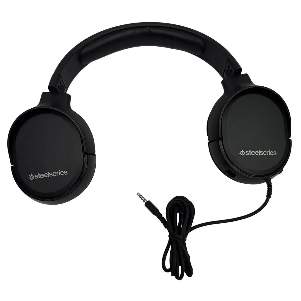 SteelSeries Arctis 1 Wired Gaming Headset HS-00020 Black – No Mic, Needs EarPads